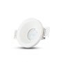 VT-859 GU10 FITTING ROUND-WHITE