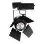 VT-433 33W LED TRACKLIGHT SAMSUNG CHIP 5000K 5 YRS WTY,BLACK BODY