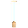 VT-7778 E27 WOODEN PENDANT LIGHT -BLUE WIRE