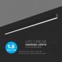 VT-7-40 40W Lampa Liniowa LED / Chip SAMSUNG / Barwa:6400K / Obudowa: Czarna