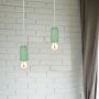 VT-7668 E27 CONCRETE PENDANT LIGHT-GREEN