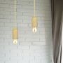 VT-7668 E27 CONCRETE PENDANT LIGHT-YELLOW