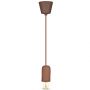 VT-7668 E27 CONCRETE PENDANT LIGHT-BROWN