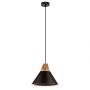 VT-7425 ALUMINUM PENDANT LIGHT-BLACK-E27