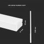VT-7-40 40W Lampa Liniowa LED / Chip SAMSUNG / Barwa:6400K / Obudowa: Biala
