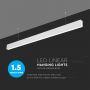 VT-7-40 40W Lampa Liniowa LED / Chip SAMSUNG / Barwa:6400K / Obudowa: Biala