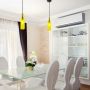 VT-7558 BOTTLE PENDANT LIGHT-E14 HOLDER-YELLOW