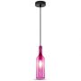 VT-7558 BOTTLE PENDANT LIGHT-E14 HOLDER-ROSE