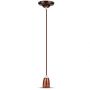 VT-7998 HIGH FREQUENCY PORCELAIN LAMP E27 HOLDER-BROWN