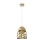 VT-7200 CHAMPAGNE GOLD PENDANT LIGHT WITH GOLD CANOPY-E27