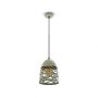 VT-7200 MATT GREY PENDANT LIGHT WITH MATT GREY CANOPY-E27