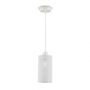 VT-7132 MATT WHITE PENDANT LIGHT WITH WHITE CANOPY-E27