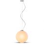 VT-7251 CHROME PENDANT LIGHT WITH CHROME CANOPY-E27