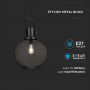 VT-7332 BLACK METAL GLOBE MESH PENDANT LAMP D:300-E27