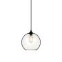 VT-7302 GLOBE GLASS PENDANT LIGHT -TRANSPARENT D:300-E27