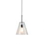 VT-7305 DESIGNER GLASS CONE SHAPE PENDANT LIGHT D:270-E27