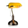 VT-7151 BANKER BAKELITE TABLE LAMP WITH E27 HOLDER-YELLOW