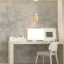 VT-7333 7W LED PENDANT LIGHT(ACRYLIC)-GOLD LAMPSHADE 4000K