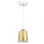 VT-7333 7W LED PENDANT LIGHT(ACRYLIC)-GOLD LAMPSHADE 3000K