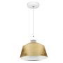 VT-7444 7W LED PENDANT LIGHT(ACRYLIC)-GOLD LAMPSHADE 3000K