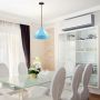 VT-7310 PASTEL PRISM BLUE PENDANT LIGHT(E27) D:310*180MM