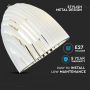 VT-7255 CONE PRISM WHITE PENDANT LIGHT(E27) D:250*270MM