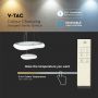 VT-7606 60W ROUND LED DESIGNER PENDANT (CCT:3IN1) D:600*H300 ,DIMMABLE-WHITE