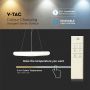 VT-7607 42W SQUARE LED DESIGNER PENDANT (CCT:3IN1) DIMMABLE-WHITE