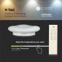 VT-7308 22W ROUND LED DESIGNER PENDANT (CCT:3IN1) D:300*H80,DIMMABLE-WHITE