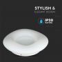 VT-7308 22W ROUND LED DESIGNER PENDANT (CCT:3IN1) D:300*H80,DIMMABLE-WHITE