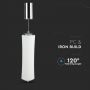 VT-7027 18W LED DESIGNER SINGLE LONG PENDANT(TRIAC DIMMABLE) 3000K-WHITE