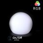 VT-7803 LED BALL LIGHT WITH RGB D:30X29CM