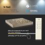 VT-7128 8W LED DESIGNER CEILING LIGHT (CCT:2IN1) GOLD COLOR