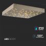 VT-7128 8W LED DESIGNER CEILING LIGHT (CCT:2IN1) GOLD COLOR