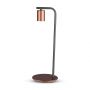 VT-7412 DESIGNER TABLE LAMP WITH SWITCH & E27 HOLDER-RED BRONZE