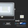 VT-20 20W Naswietlacz LED SMD / Chip SAMSUNG / Barwa:3000K / Obudowa: Szara