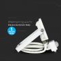 VT-20-S 20W Naswietlacz LED SMD z czujnikiem ruchu / Chip SAMSUNG / Barwa:6400K / Obudowa: Biala