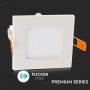 VT-1807 18W LED PREMIUM PANEL 6400K SQUARE