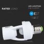 VT-8005 INFRARED SENSOR WITH E27 HOLDER (MAX:60W LED)