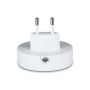 VT-84 0.45W LED NIGHT LIGHT(EU PLUG) WITH USB & SAMSUNG CHIP 3000K-ROUND