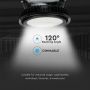 VT-9-500 500W HIGHBAY(MEANWELL DIMMABLE)SAMSUNG CHIP 4000K 120'D BLACK BODY (120LM/W)