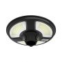 VT-65W 10W LED SOLAR ROUND GARDEN LIGHT SENSOR RF CONTROL 4000K IP65