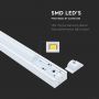 VT-8-43 40W LED BATTEN FITTING-127CM SAMSUNG CHIP CCT:3 IN 1, 5 YRS WTY