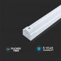 VT-8-43 40W LED BATTEN FITTING-127CM SAMSUNG CHIP CCT:3 IN 1, 5 YRS WTY