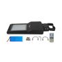 VT-ST42 Lampa uliczna solarna 40W / Barwa:4000K / Obudowa: Czarna / Wydajnosc: 120lm/W