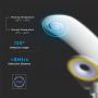 VT-130W 20W Solarna lampa parkowa 40W / Obudowa: Biala / Barwa:6400K