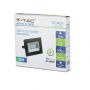 VT-4021 20W Naswietlacz LED SMD / Barwa:6500K / Obudowa: Czarna