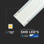 VT-7-62 60W LED LINEAR HANGING LIGHT(LINKABLE) SAMSUNG CHIP 4000K WHITE