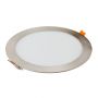 VT-1807SN 18W LED SLIM PANEL LIGHT-SATIN NICKEL 3000K ROUND