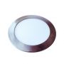 VT-2407SN 24W LED SLIM PANEL LIGHT-SATIN NICKEL 3000K ROUND